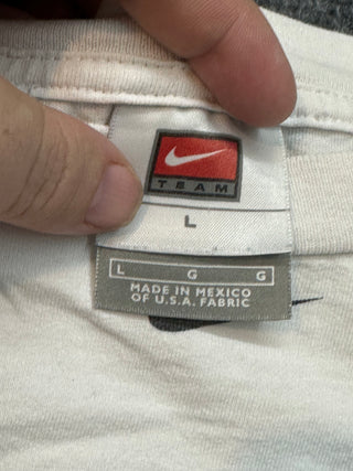 Red Wings Center Swoosh Long Sleeve size Large