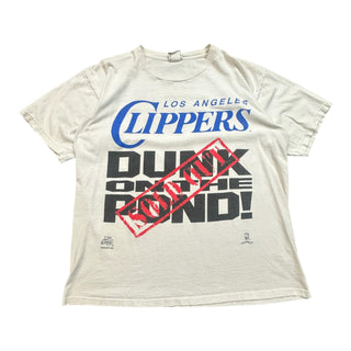 1994-95 Clippers Dunk On The Pond Tshirt size XL