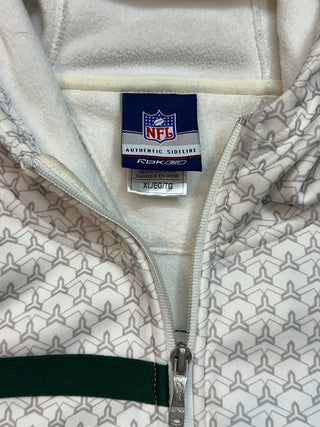 Jets Reebok Zip Up Hoodie size XL