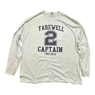Yankees Farewell 2 The Captain Long Sleeve size 2X