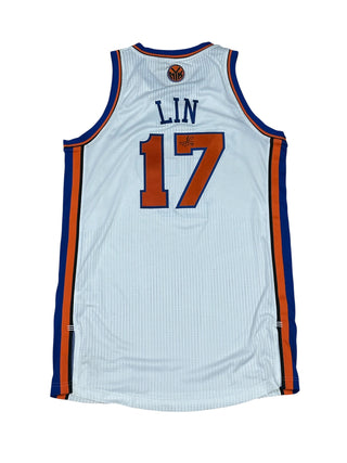 2011 Signed Authentic Jeremy Lin Jersey size 2X