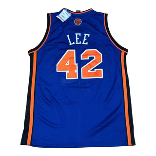 Authentic Knicks David Lee Jersey size 48/XL