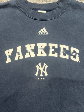 2003 Yankees Adidas Crewneck size Small