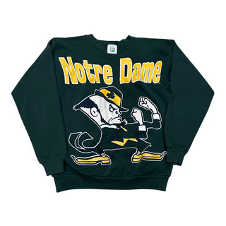 Notre Dame Big Logo Crewneck sz L
