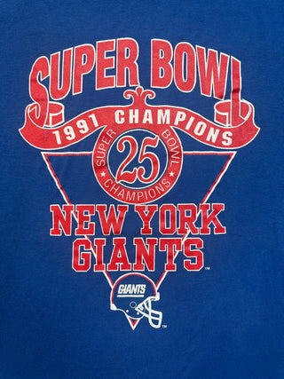 1991 NY Giants Super Bowl Champions Tshirt size XL