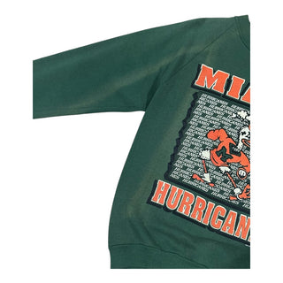 90s Miami Hurricanes Crewneck size Large