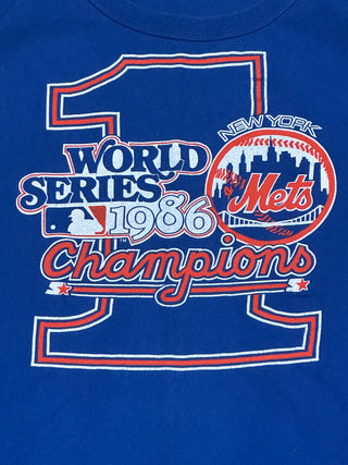 1986 World Series Champions New York Mets Tshirt Sz XL