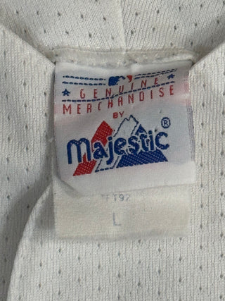 Yankees White Blank Jersey size Large