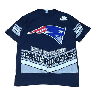 New England Patriots Jersey Tshirt AOP Sz L