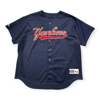 Yankees Navy/Red Mesh Jersey size 2X