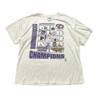 2001 Diamondbacks NLCS Tshirt size XL