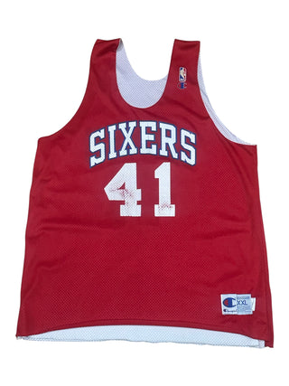 90s Sixers Practice #41 Jersey size 2X (VG)