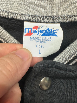 Mets Button Down Sweatshirt size L