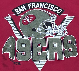 San Francisco 49ers Triangle Logo Crewneck sz L