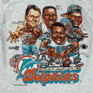 Miami Dolphins Caricature Tshirt Sz XL (DNY)
