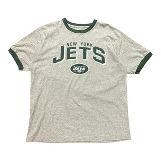 Jets Ringer Reebok Tshirt size L