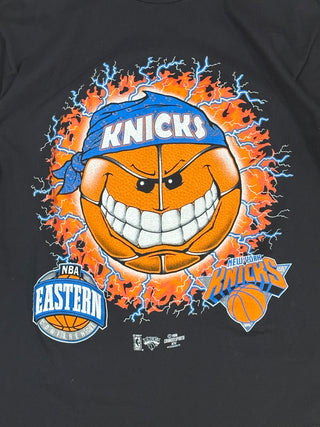90s Knicks Lightning Face Tshirt size XL