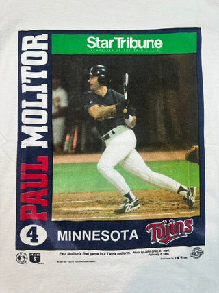 1996 Twins Paul Molitor Tshirt size M