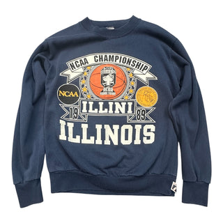 1989 Fightning Illini Crewneck size Small/Medium