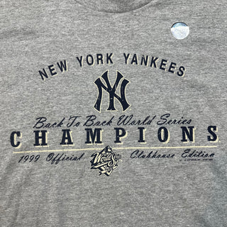 1999 Yankees Back 2 Back Champions Tshirt size 2X