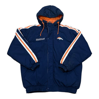 Denver Broncos Heavyweight Full Zip Jacket Sz L