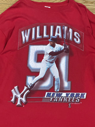 Yankees Bernie Williams Tshirt size XL -2X