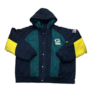 Green Bay Packers heavyweight Full Zip Jacket Sz xXL