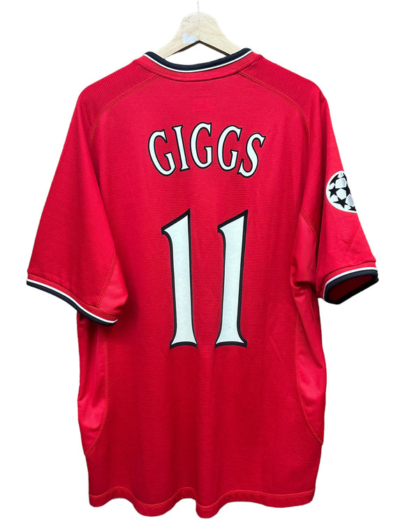 2001 Manchester United Giggs Jersey size XL