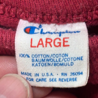 80s Washington Redskins Champion Tshirt size L (Fits Like A Small)