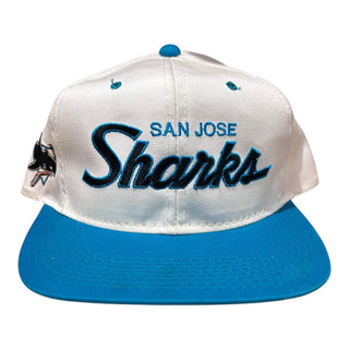 San Jose Sharks Script Snapback