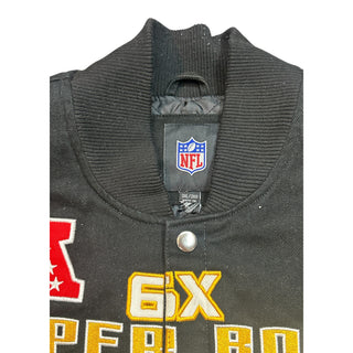 Steelers 6X Super Bowl Champions Jacket size 3X