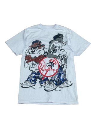 NY T & B Tshirt (White)