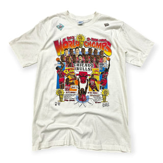 1993 Bulls Comic Book Tshirt size L