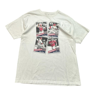 90s Cardinals Baseball Card Tshirt size L