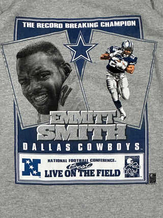 1996 Cowboys Emmitt Smith Record Breaking Tshirt size Medium
