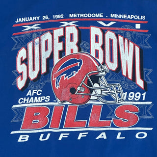 1991 Bills Super Bowl Tshirt size XL