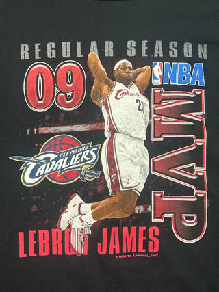 2009 Lebron James Regular Season MVP Tshirt size XL