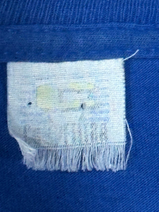 New York Giants Helmet Spellout Tshirt Sz M (86)