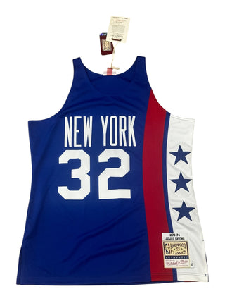 Authentic NY Nets Julius Erving Jersey 44/L