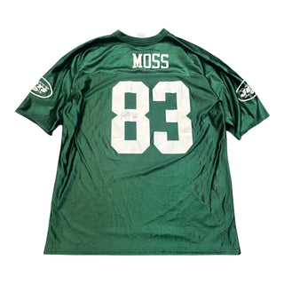 Jets Santana Moss Signed Jersey size XL