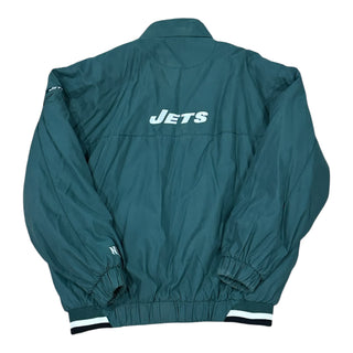 New York Jets Nylon Bomber Jacket Sz L