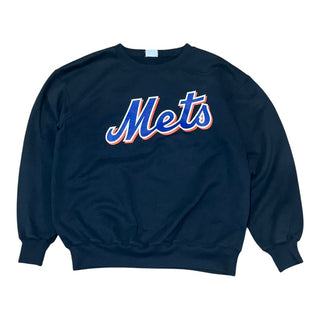 New York Mets Script Crewneck sz L