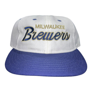 Retro Milwaukee Brewers Script Snapback