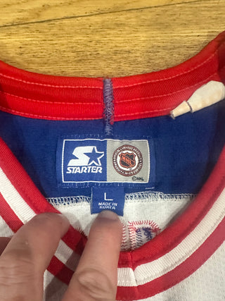 90s NY Rangers Mike Richter Authentic Jersey size Large