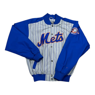 New York Mets Pinstripes Lightweight Jacket Sz M