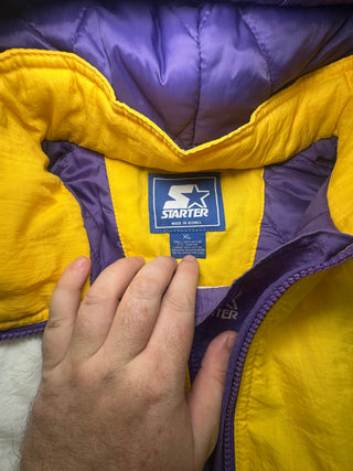 90s Washington Huskies Starter Pullover Jacket size XL