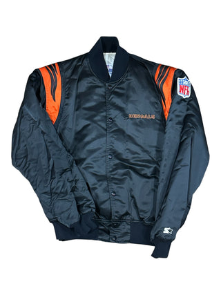 Cincinnati Bengals Satin Jacket Sz L