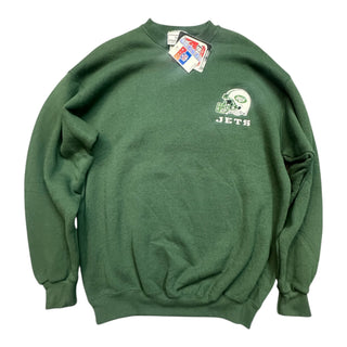 Jets Embroidered Crewneck size L