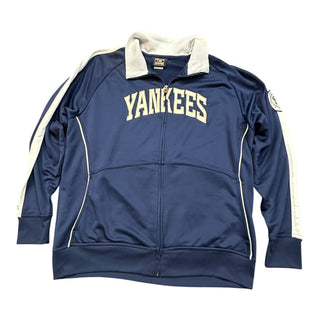 Yankees Zip Up Track Jacket size XL
