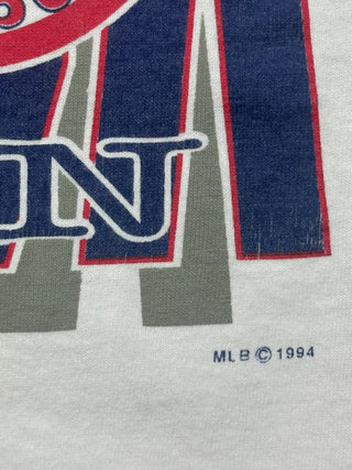 1994 Red Sox Color Block Tshirt size L